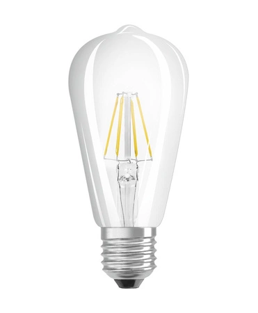 LED Lampen ST64 E27 4W = 40W 470lm 2700K Warmweiß FILAMENT LEDVANCE