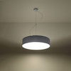 LED-Hängeleuchte ARENA 3xE27 Kreisförmig 45cm Grau SOLLUX