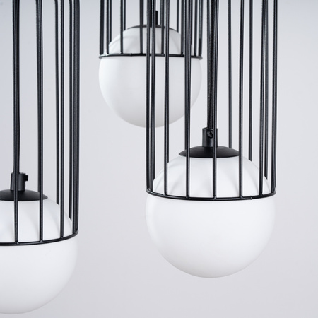 BRINA Hängeleuchte 3P 3xG9 Schwarz Modern SOLLUX