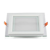 LED-Einbaupanel 12 W 3000 K Glas quadratisch flimmerfrei VT-1202G V-TAC