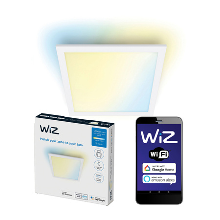 LED-Oberflächenpanel 30x30 Deckenleuchte 12W CCT TW Weiß SMART WiFi WiZ