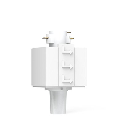 Lampenadapter für LED-Beleuchtungssammelschienen einphasig weiß EasyLink Philips