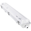 Hermetische Feuchtraumleuchte LED 2x T8, G13 Leuchte IP65 60cm HERSO LUMILED