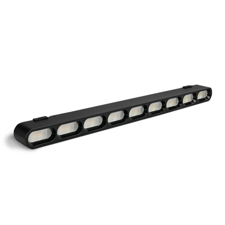 Magnetische LED-Schienenleuchte 18W 1400lm 4000K Neutral CRI90 90° Schwarz VIDEX