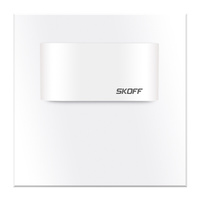 LED-Treppenleuchte 0,4W Blau 10 V DC IP20 Mattweiß TANGO MINI SHORT Skoff