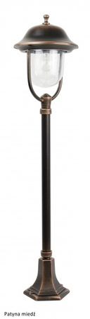 Außen-POST-Gartenleuchte Prince K 5002/2/O E27 117 cm Su-Ma