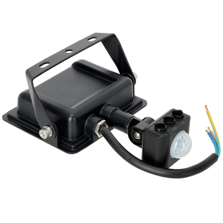 LED-Flutlicht Halogen 30W 2505lm 4000K IP65 Schwarz Bewegungsmelder MH Kobi