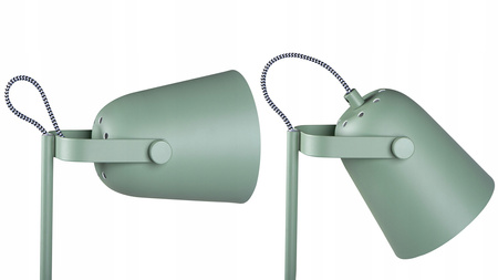 Schulnachttisch-Schreibtischlampe + Organizer Raibo E27 5W Grün KANLUX