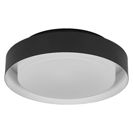 Plafond Deckenleuchte E27 Schwarz Weiß 29cm Orbis Ledvance