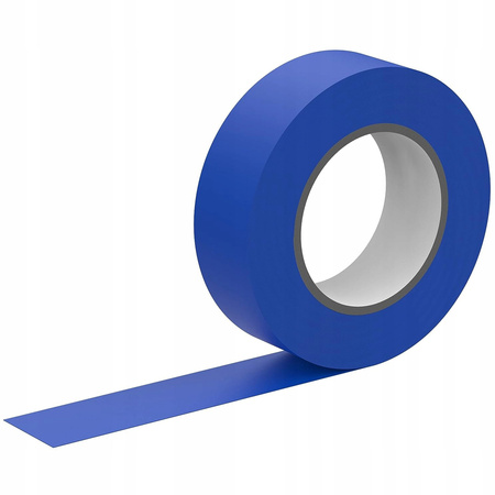 Starkes PVC-Isolierband wasserdicht 15 mm x 0,13 mm Marineblau 10 m