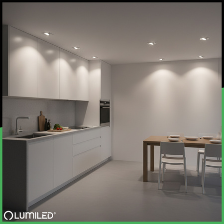 Halogen-Deckenleuchte Quadratisch Beweglich GU10 MR16 Silber TRIAM LUMILED