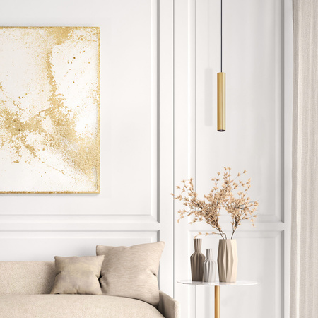 Hängelampe GU10 Gold LUNGOMARE Sanico Goldlux