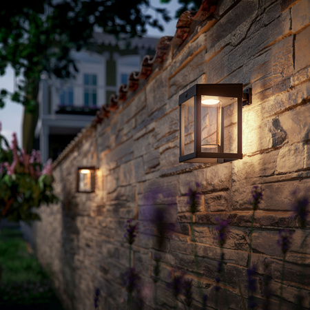 LED Solar Wandleuchte CAMILL 1.4W 3000K IP44 Dämmerungssensor PHILIPS