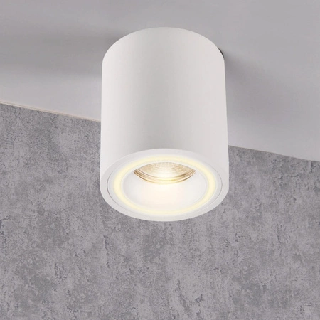 Spot GU10 Weiß FALCO Sanico Goldlux Anbauleuchte