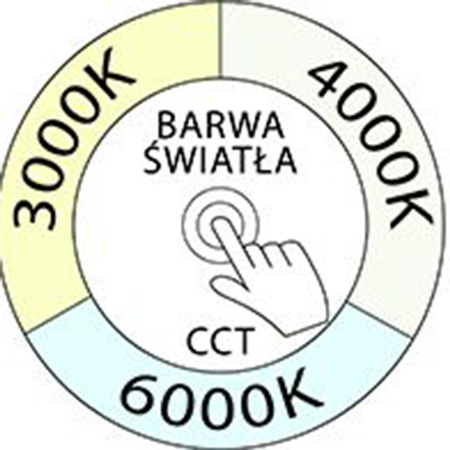 LED RONDO 12W CCT IP65 80cm SU-MA Gartenmast für den Außenbereich