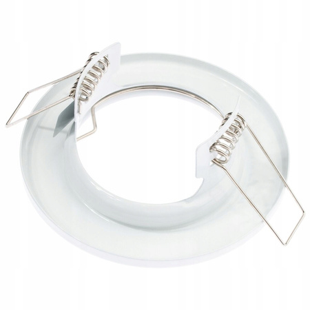 Einbaustrahler GU10, MR16 Einbauspot HALOGEN Runde Fest Weiß Blech ARDALI LUMILED