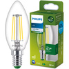 LED-Lampe E14 Kerze B35 2.3W = 40W 485lm 210lm/W 4000K Neutral 300° CLASS A UltraEfficient Philips