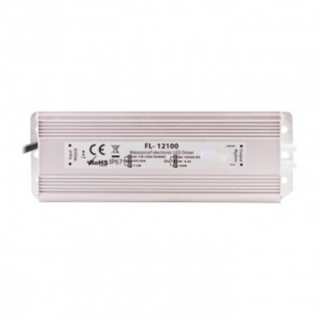 Hermetisches Spannungs-LED-Netzteil IP67 100W 12 V Ecolight
