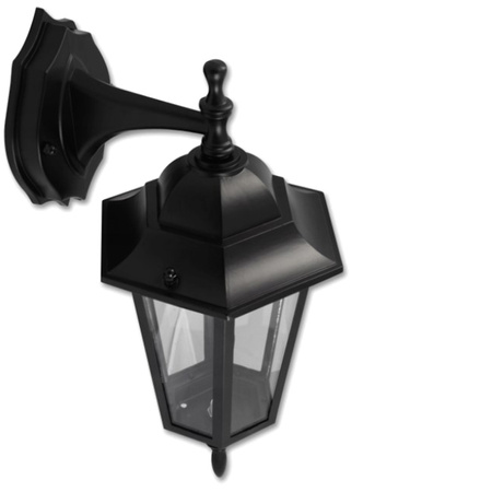 Gartenlampe Elevation Wandlampe Laterne E27 Schwarz VICTORIA unten