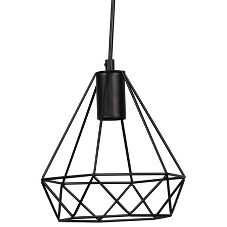 VIGO P IL MIO geometrische Drahthängelampe ZWIS im Loft-Stil 3xE27 GOLDLUX (Polux)