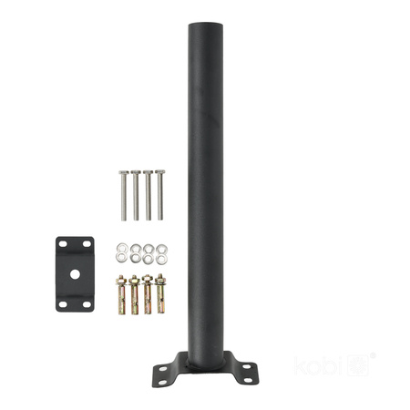 BASE SE 50cm Fi 4.8cm Schwarz LED2B Kobi Wandhalterung für Strahlerleuchten