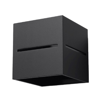 Wandleuchte LOBO G9 Cube Up-Down Modern Schwarz SOLLUX