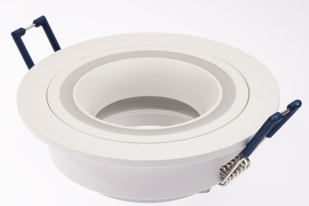 Glas-Einbaustrahler GU10, Einbauspot HALOGEN Runde Fest Weiß TRIBUS LUMILED