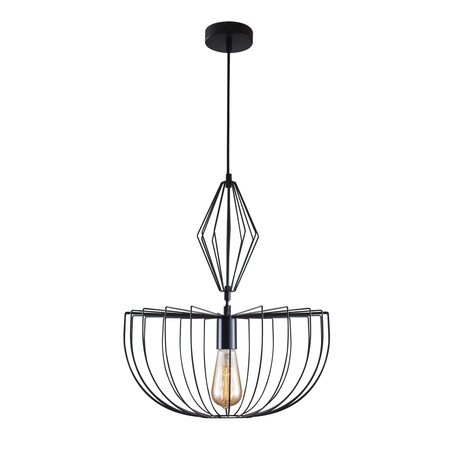 Hängelampe Hängend E27 Schwarz Jasmina Sanico Goldlux