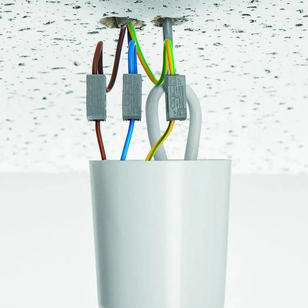 Beleuchtungsanschluss-Schnellverbinder WAGO 224-101 für KABEL 0,5-2,5 mm