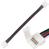5PIN RGB+W LED-Streifenanschluss 2-seitig mit 10-mm-Kabel