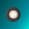 LED GU10 Unterputzmontage Fest Aluminium Rund Schwarz Peridot Philips