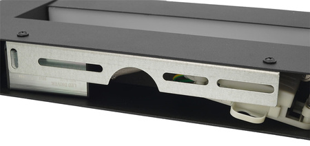 ASTER Wand-LED-Wandleuchte über Spiegel 2x4W 560lm Schwarz Neutral 30cm IP54 auf/ab 360°