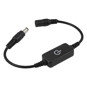 Dimmer für LED-Streifen manueller Controller mit Knopf 8 A 12 V