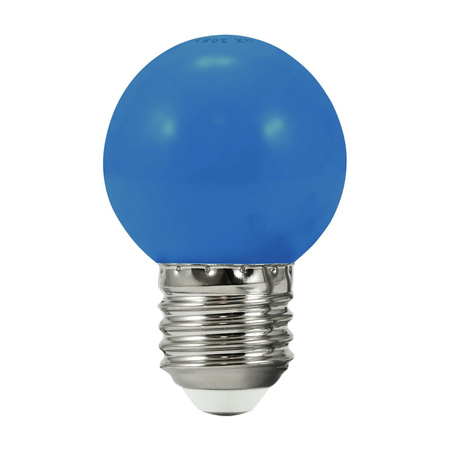 2x G45 BLAUE Glühbirne für Partygirlande 36V GOLDLUX (Polux)