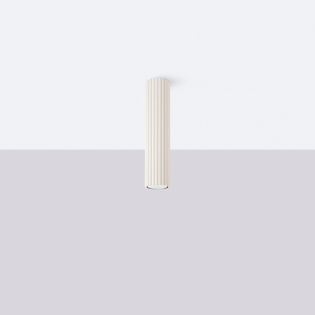 Tuba Spot GU10 Beige Carbon Deep Space SL-Deckenleuchte.1589 Sollux