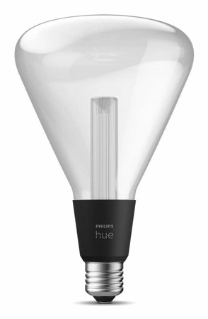 LED-Glühbirne E27 Dreieckig 6.8W = 60W 500lm 2000-6500K CCT + RGB FILAMENT SMART Smart Bluetooth ZigBee Weiß und Farbe Ambiance Philips HUE