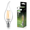 LED Lampen E14, Glühbirne Flame B35 7W 770lm 360° 4000K neutral Glühfaden LUMILED