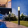 Außen-LED-Gartenlampe UTRECHT myGarden E27 IP44 Mast 80cm Anthrazit PHILIPS
