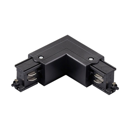 Winkelverbinder L Links für 3-Phasen-Sammelschiene Schwarz Sanico Goldlux