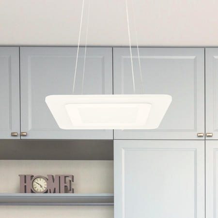 LARVIK 25W 4000K WEISS GOLDLUX Pendel-Deckenleuchte (Polux)