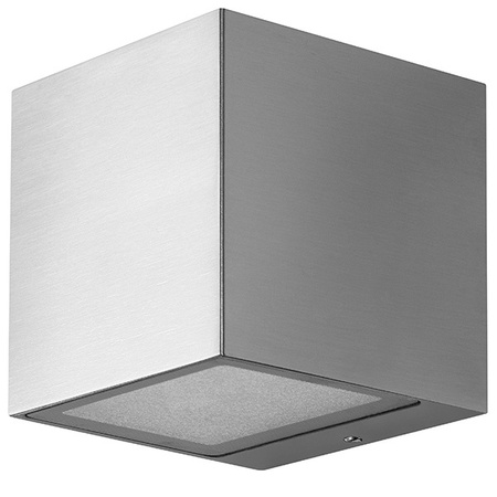 Intelligente LEDVANCE WIFI SMART+ BRICK WALL SILVER GREY Fassadenwandleuchte 14W 550lm LEDVANCE