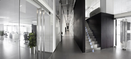 LED-Treppenleuchte 1,8W 230 V IP20 Mattschwarz RUEDA SHORT Skoff