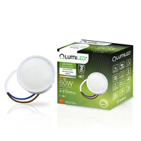 LED-Einsatzmodul INSERT Milchig 7W = 60W 120° 670lm 4000K Neutral Dimmbar LUMILED