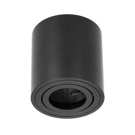 Aufbau-Halogenleuchte Spot OH36 KOBI ROUND MOVABLE GU10 Schwarz