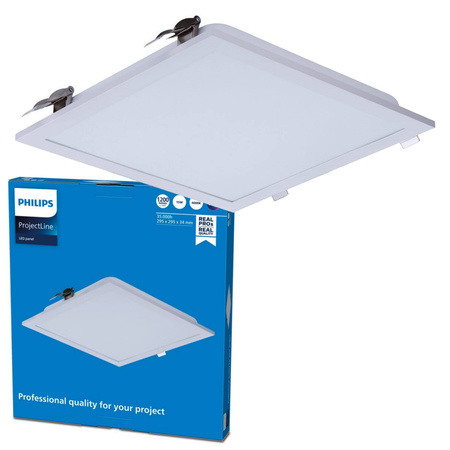 LED-Einbaupanel 15W 4000k 1200lm 30x30 cm weiß Projectline NOC PHILIPS CASETON