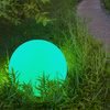 LED-Solar-Gartenlampe angetrieben dekorative Bodenkugel Outdoor RGB + PILOT