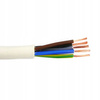 Drahtkabel OWY H05VV-F 300/500V 5x4mm Weiß 1m ELEKTROKABEL