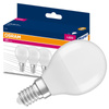 3x LED Leuchtmittel E14 P45 4,9W = 40W 470lm 2700K Wärme 200° OSRAM Value