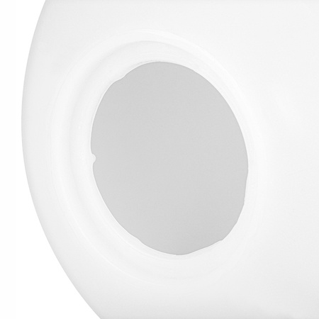 Gartenlampe mit Nieten für den Außenbereich E27 weiße Lichtkugel 35 cm 230 V