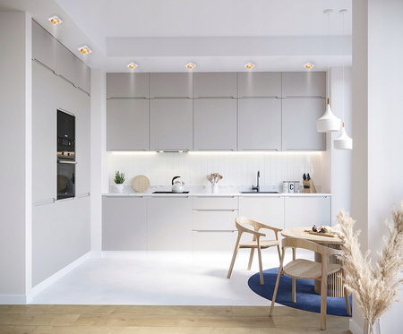 SPOT GU10 Einbauleuchte quadratisch Weißgold